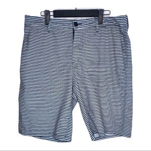 Hurley Men’s Size 32 Striped Shorts